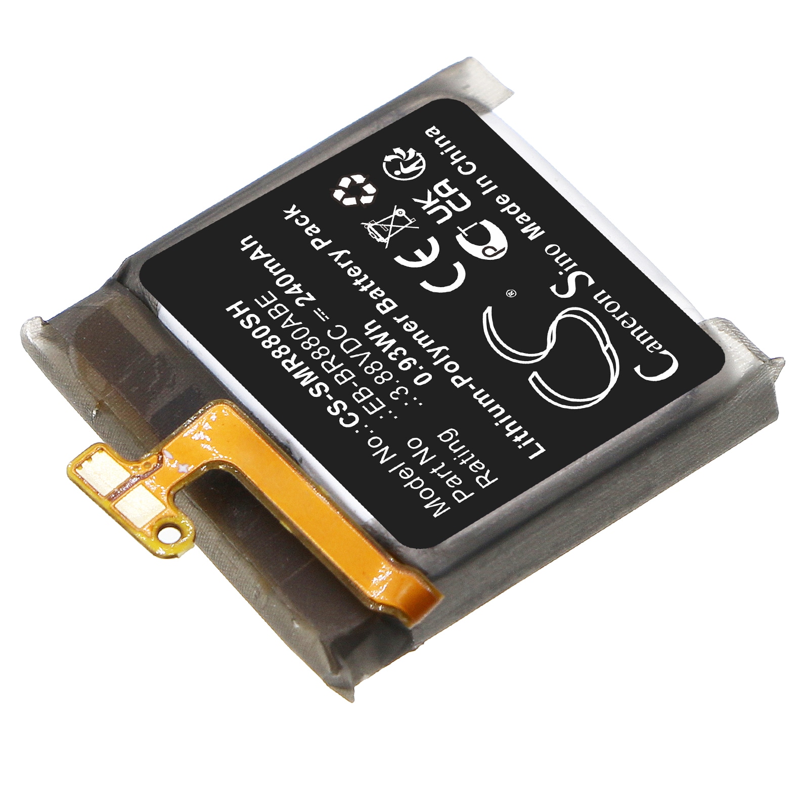 Batteri til Smart Watch til Samsung SM-R880, SM-R880N, Galaxy Watch 4 40 mm m.fl.