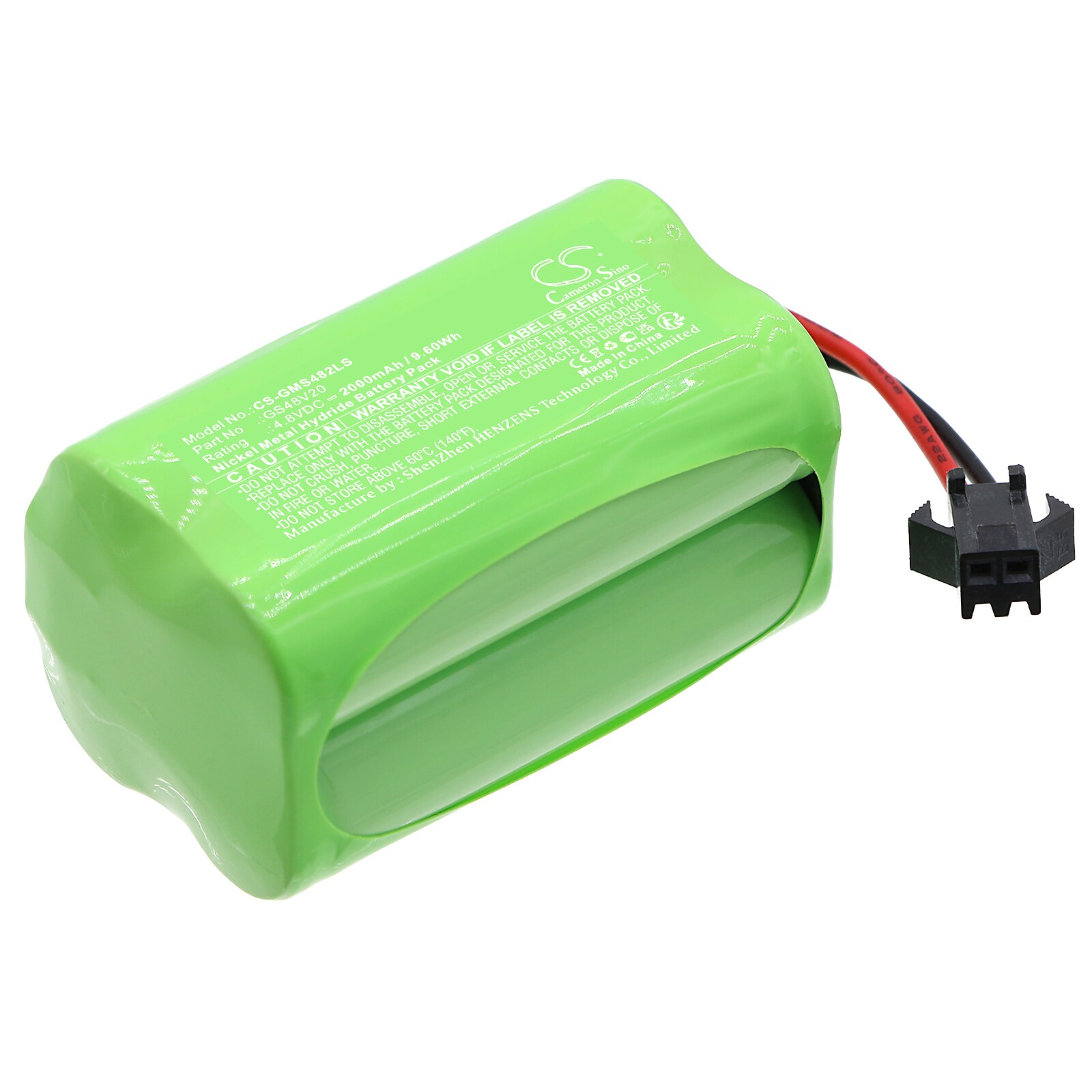 Batteri til solcellebatteri til Gama Sonic GS-16B, GS-16LD, 16B01 osv.