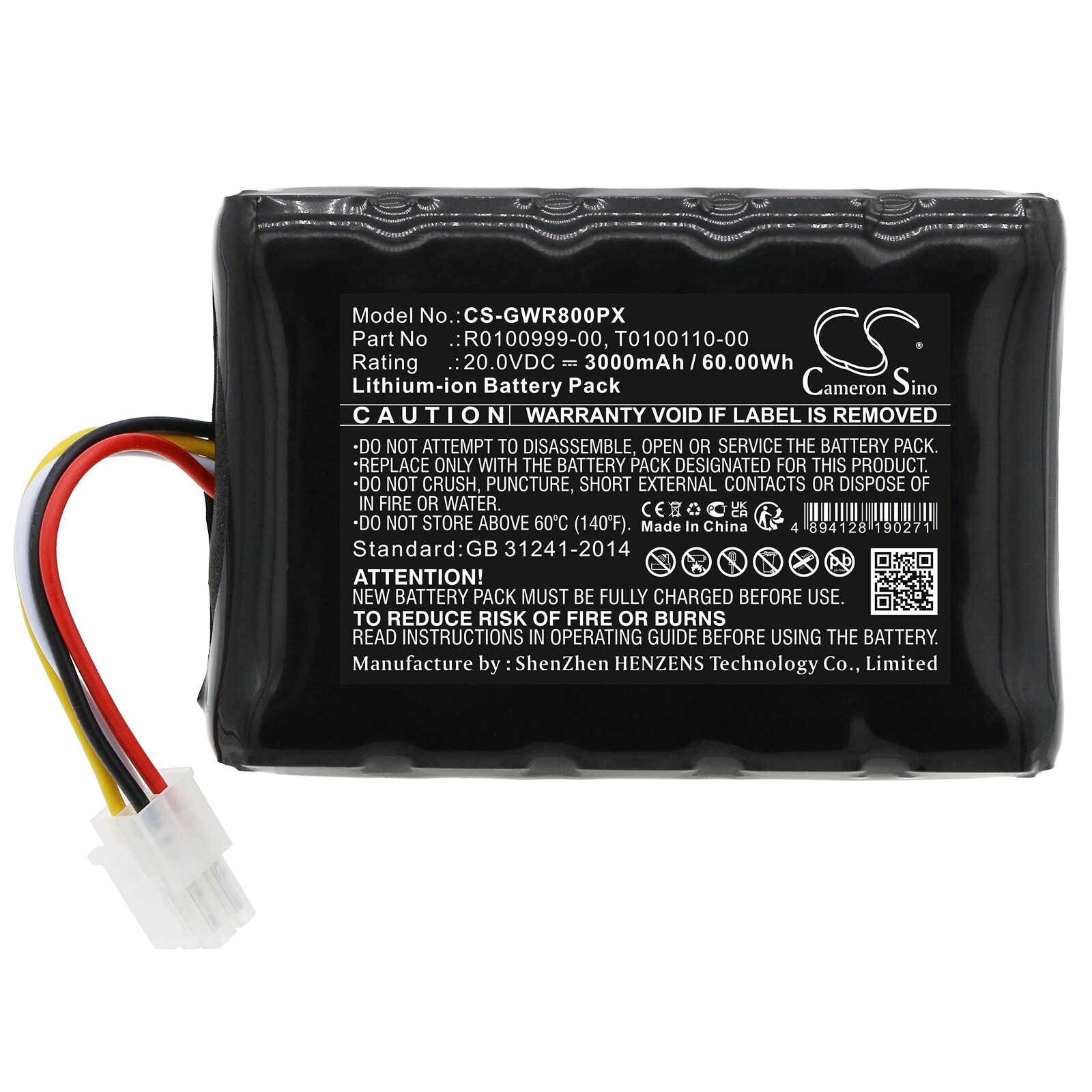 Batterie 2000 MAh 20V De Rechange - Compatible Tondeuses Robots Cramer RM Série, Greenworks Optimow - Li-ion, Protection Multiple