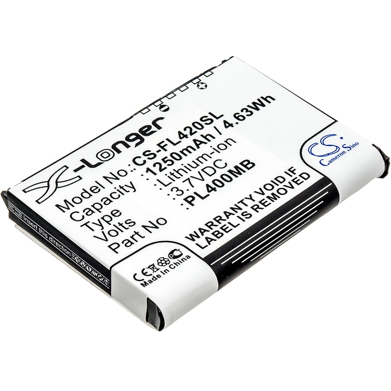 Batteri til PDA, Pocket PC til Pharos PTL535, PTL535x, PZX65 osv.