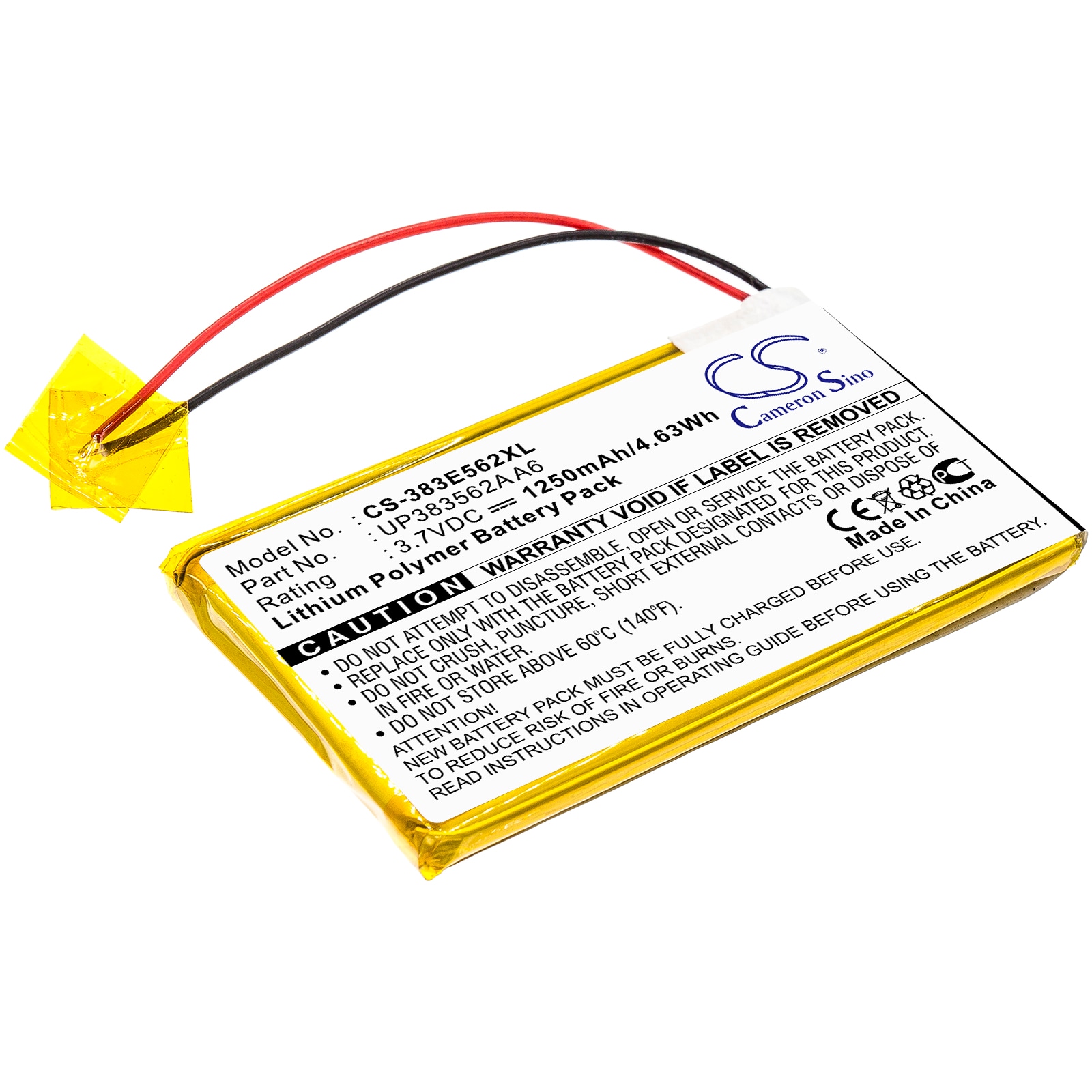 Batteri til PDA, Pocket PC til Palm Tungsten E