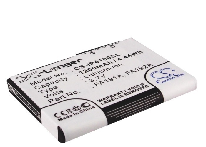 Batteri til PDA, Pocket PC til HP iPAQ h4100, iPAQ h4150, iPAQ h4155 og andre.