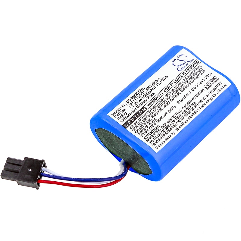 Bærbart printerbatteri til Zebra IMZ320, MZ220, MZ320 og andre.