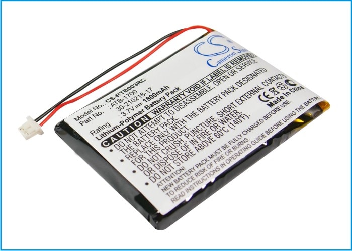 Batteri til fjernbetjening til RTI T3V, T3-V, T3-V+