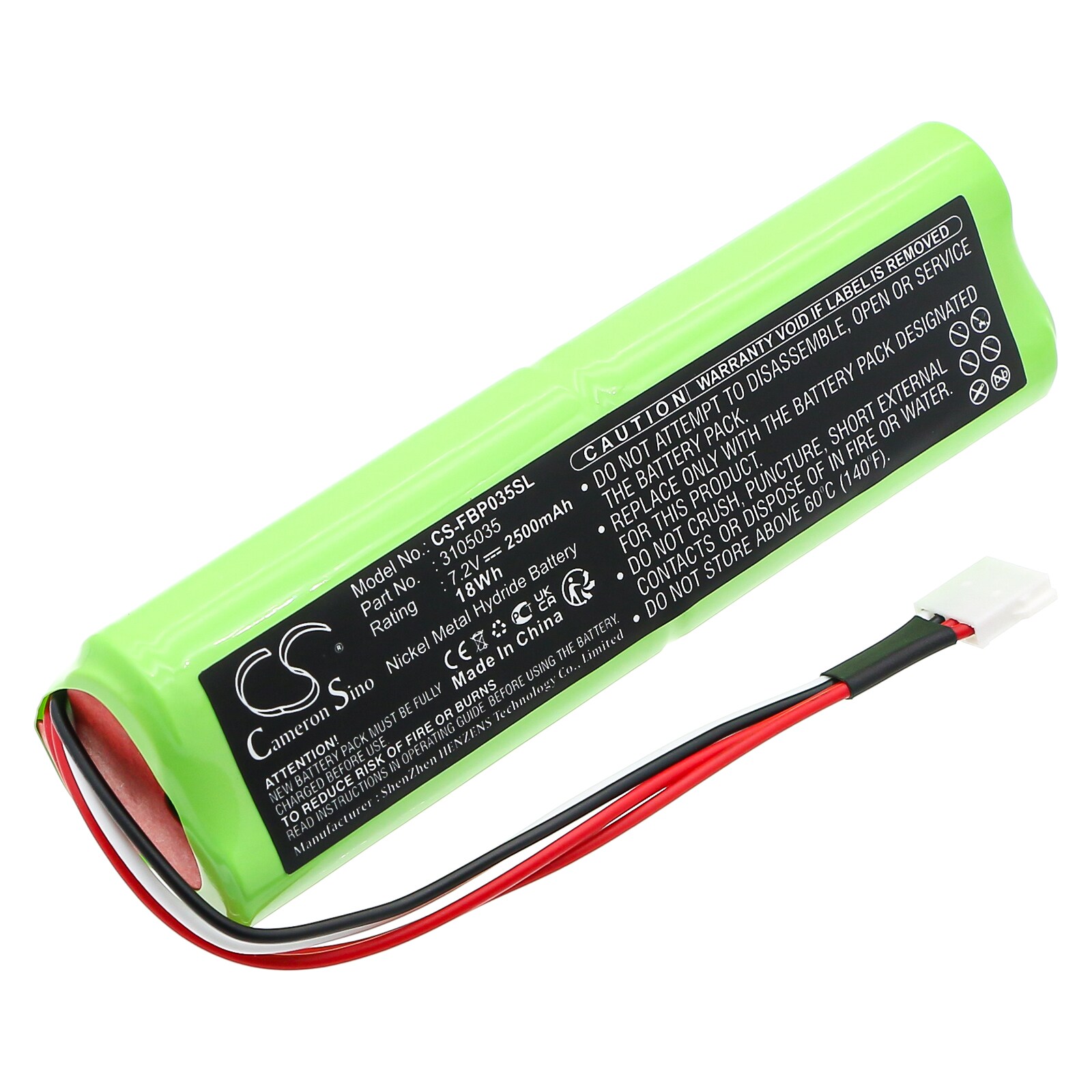 Batteri til varmebilledkamera til Fluke Ti-10, Ti-25, Ti-20 og andre