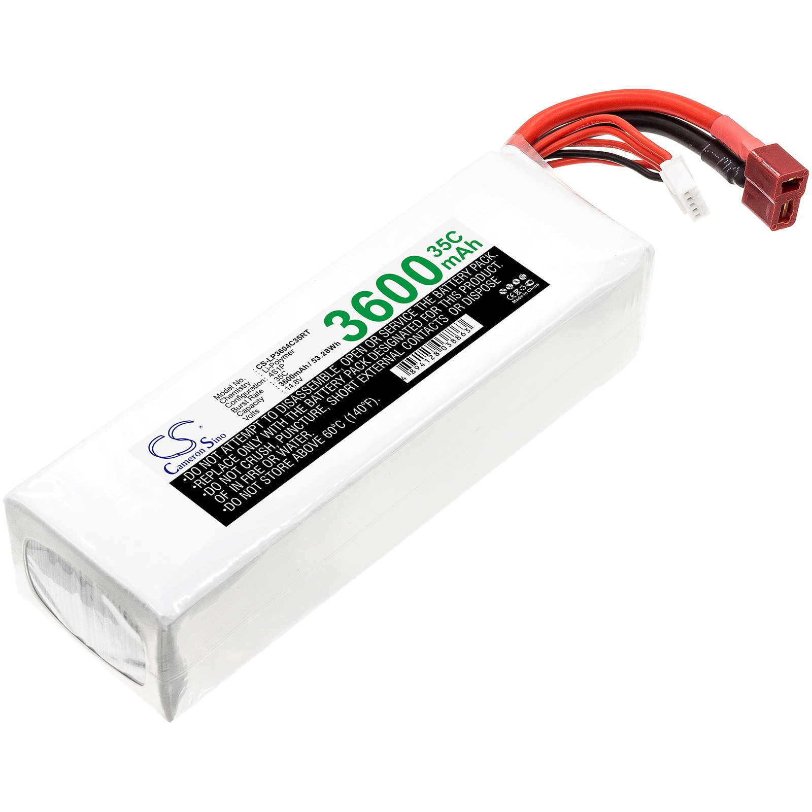 Batteri til robot til RC CS-LP3604C35RT