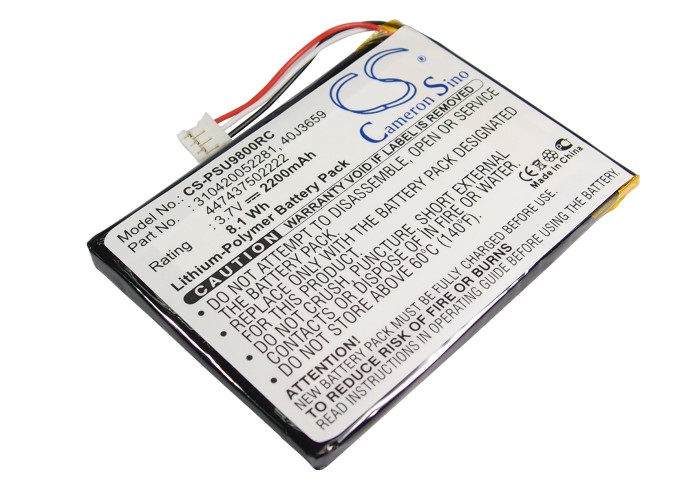 Batteri til fjernbetjening til Philips Pronto TSU-9800, Pronto TSU-9800I og andre.