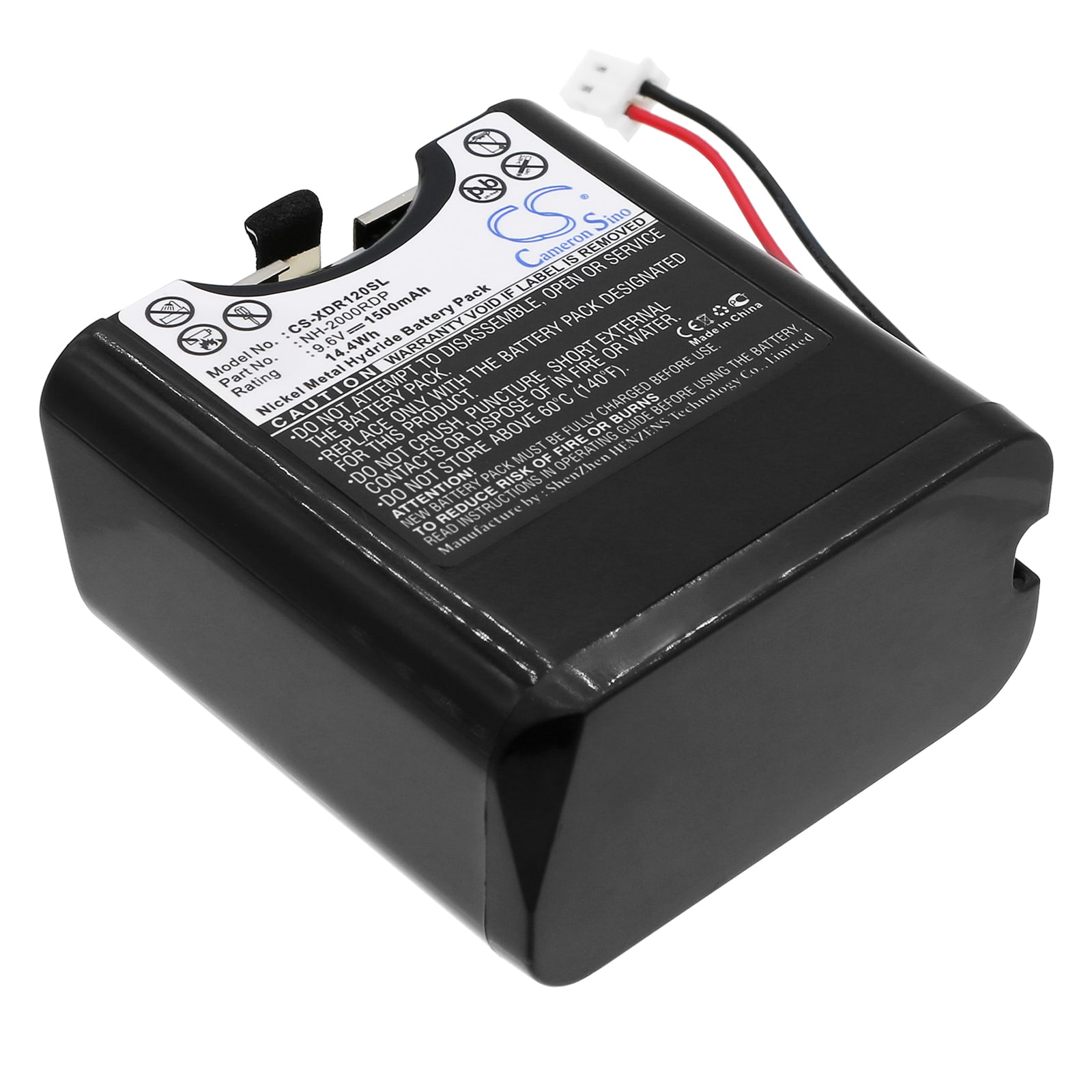 Batteri til DAB Digital til Sony XDR-DS12iP, RDP-XF100IP, RDP-V20IP