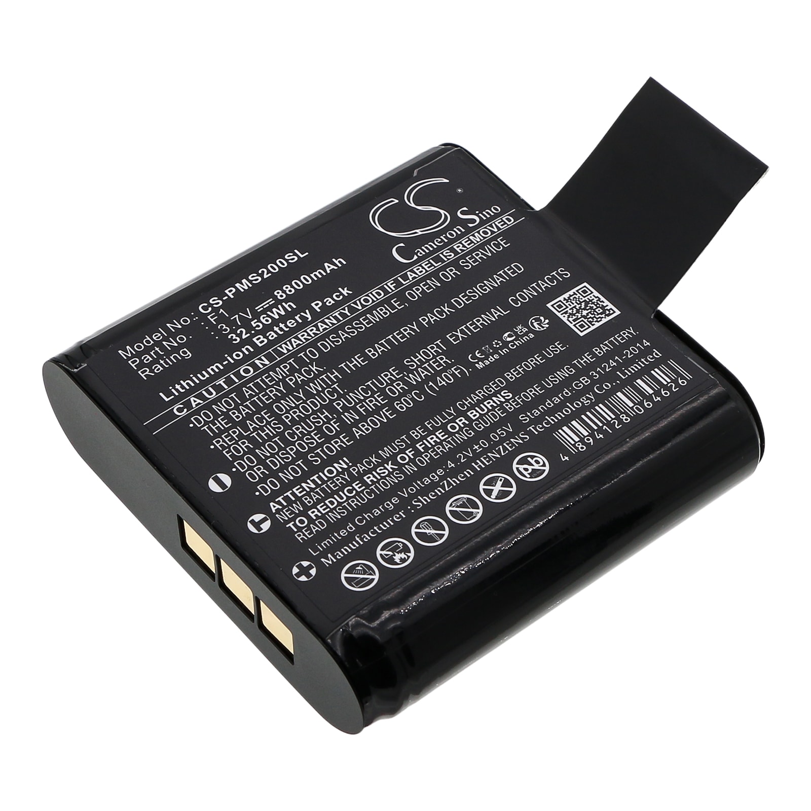 Batteri til DAB Digital til Pure Sensia 200D Connect, Jongo S3, Evoke D6 og andre.