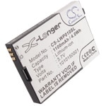 Batteri til VoIP-telefon til LOCKTEC WP04 WIRELESS, WP04