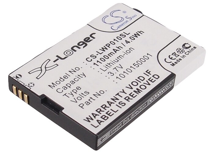 Batteri til VoIP-telefon til LOCKTEC WP04 WIRELESS, WP04