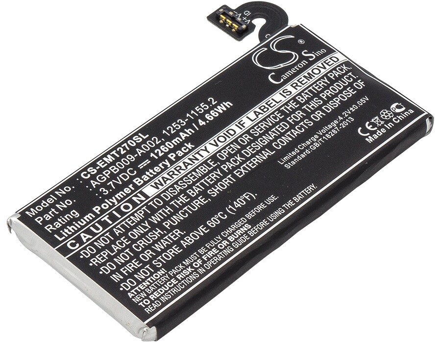 Batteri til SmartPhone, Mobil til Sony Ericsson Xperia MT27, Xperia MT27i, Pepper og andre.