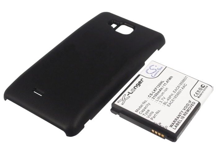 Batteri til SmartPhone, Mobil til LG F120, F120L, F120K