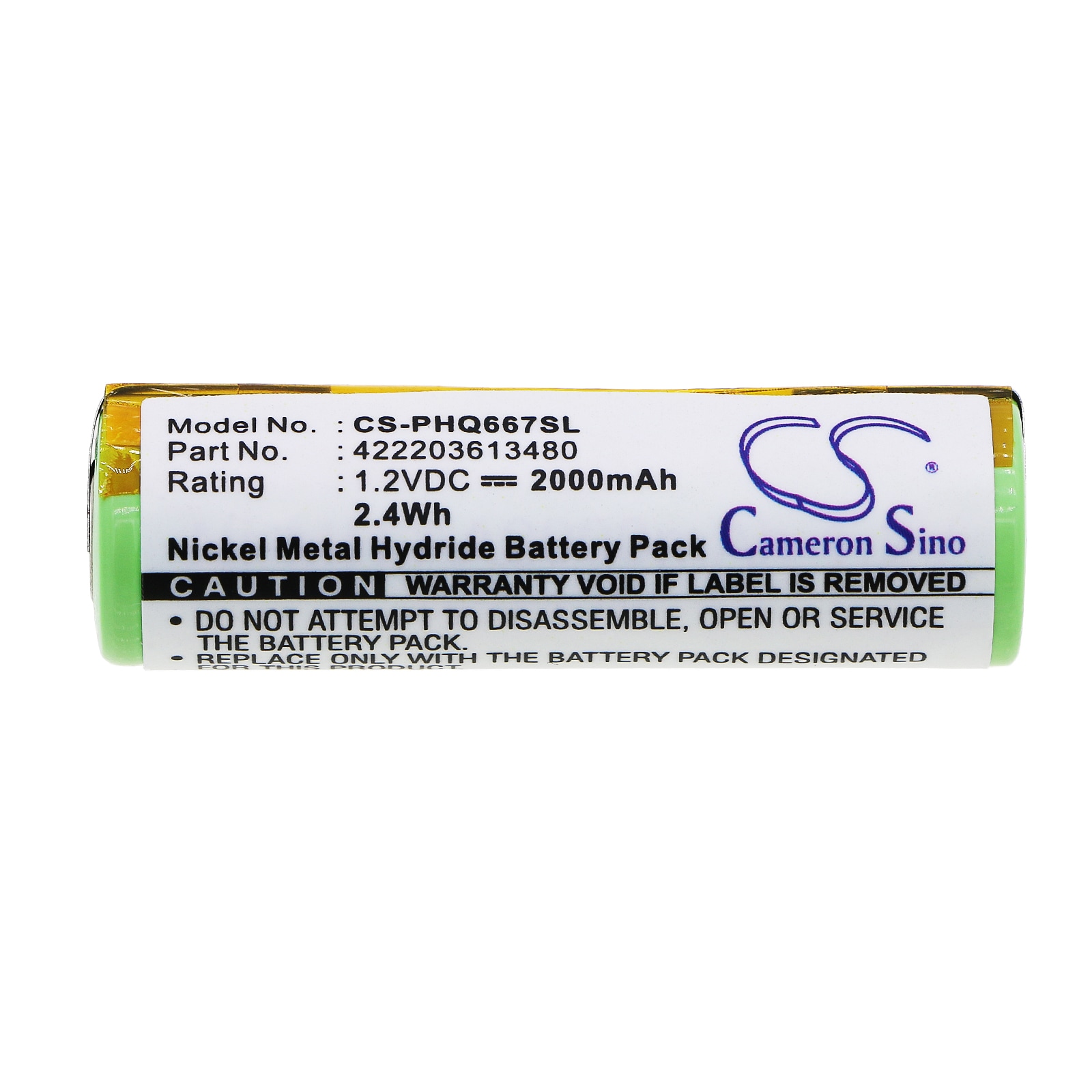 Barbermaskinebatteri til Norelco T900, T960 også HQG265, HQG 265