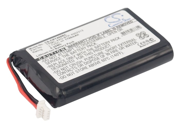 Batteri til fjernbetjening til Crestron TPMC-4XG, TPMC-4XG Touchpanel, A0356 og andre.