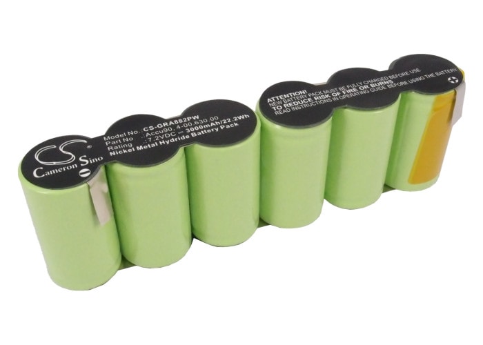 Batteri til haveredskaber til Gardena Rasenschere, Gartenschere, 8804 og andre.