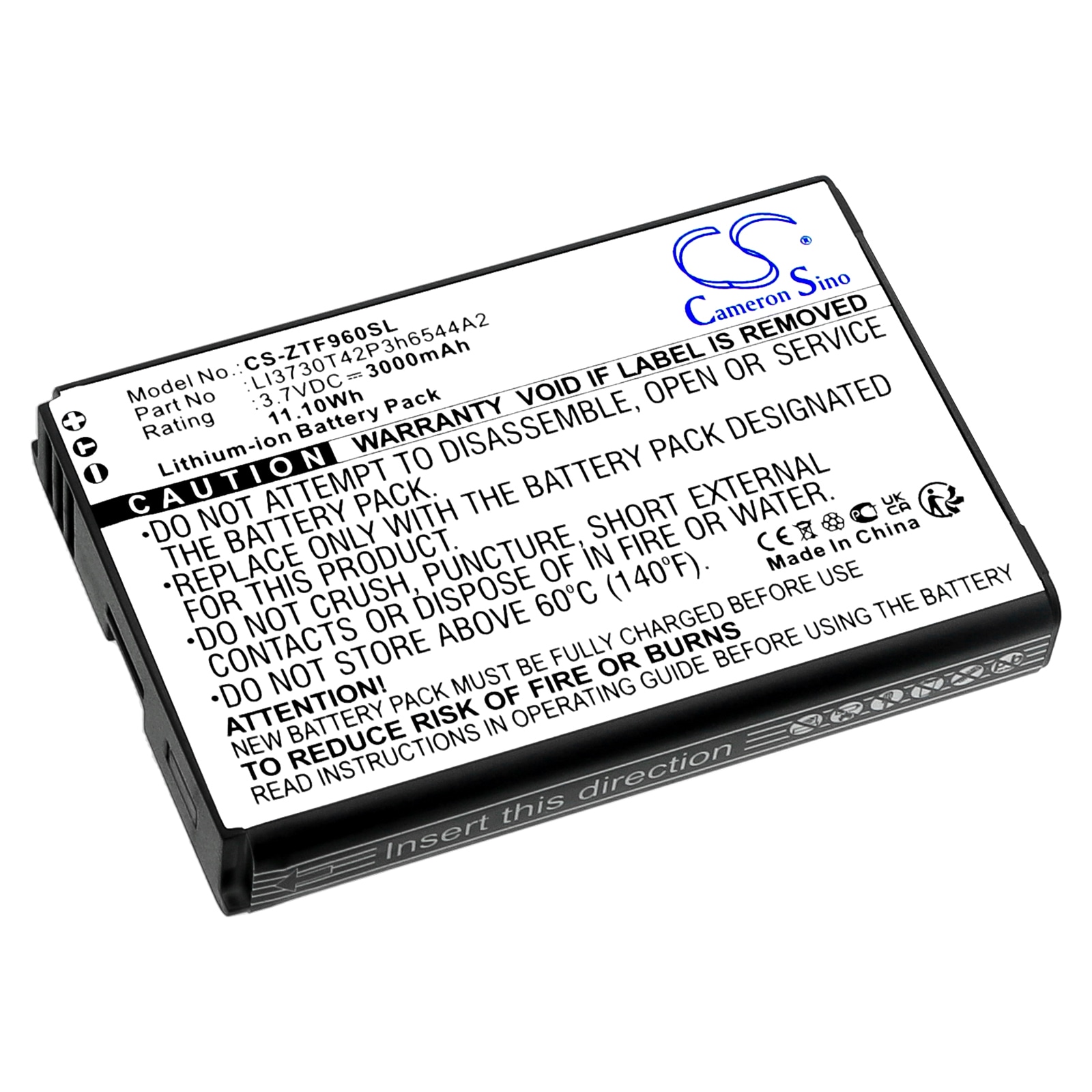 Batteri til Hotspot til T-Mobile Sonic 2.0 LTE Mobile Hotspot, MF96