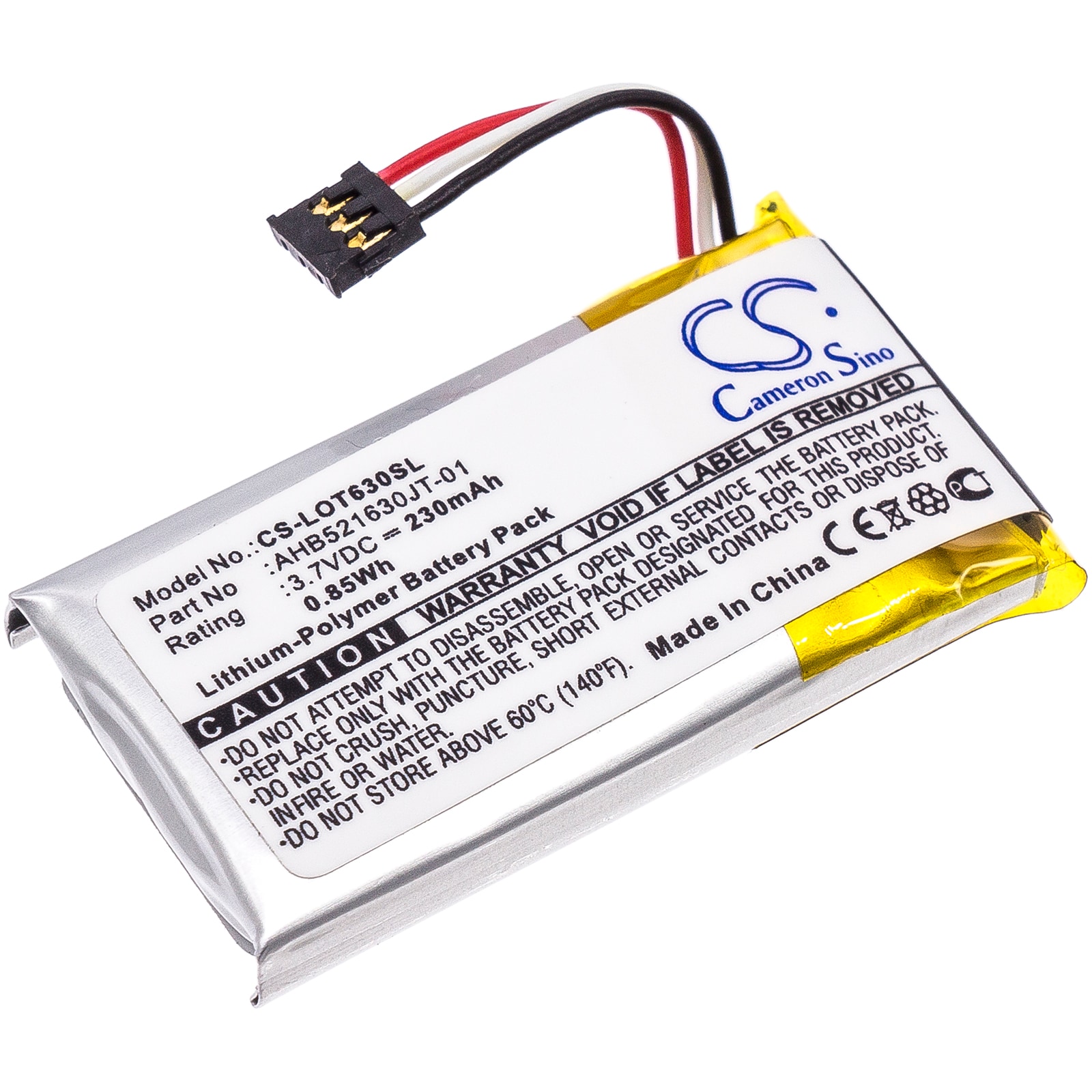 Batteri til tastatur, mus til Logitech N-R0044, Ultrathin Touch Mouse T630