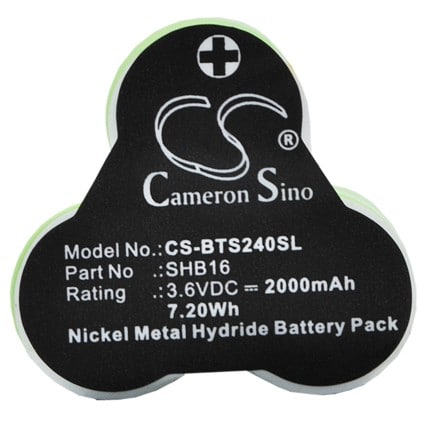 Batteri til Babyliss T24B, T24C, T24D barbermaskine