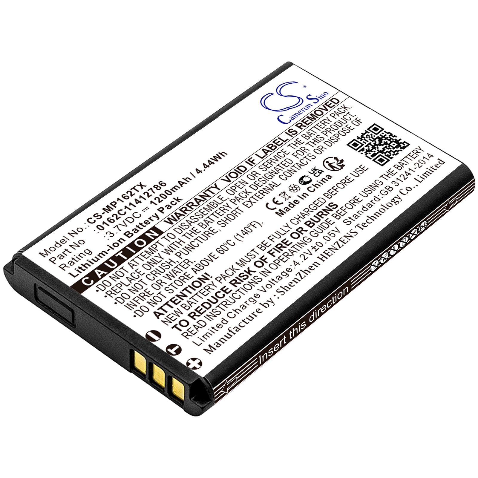 Batteri til fjernbetjening til Rii Mini i18, Mini i8 Fly Air Mouse