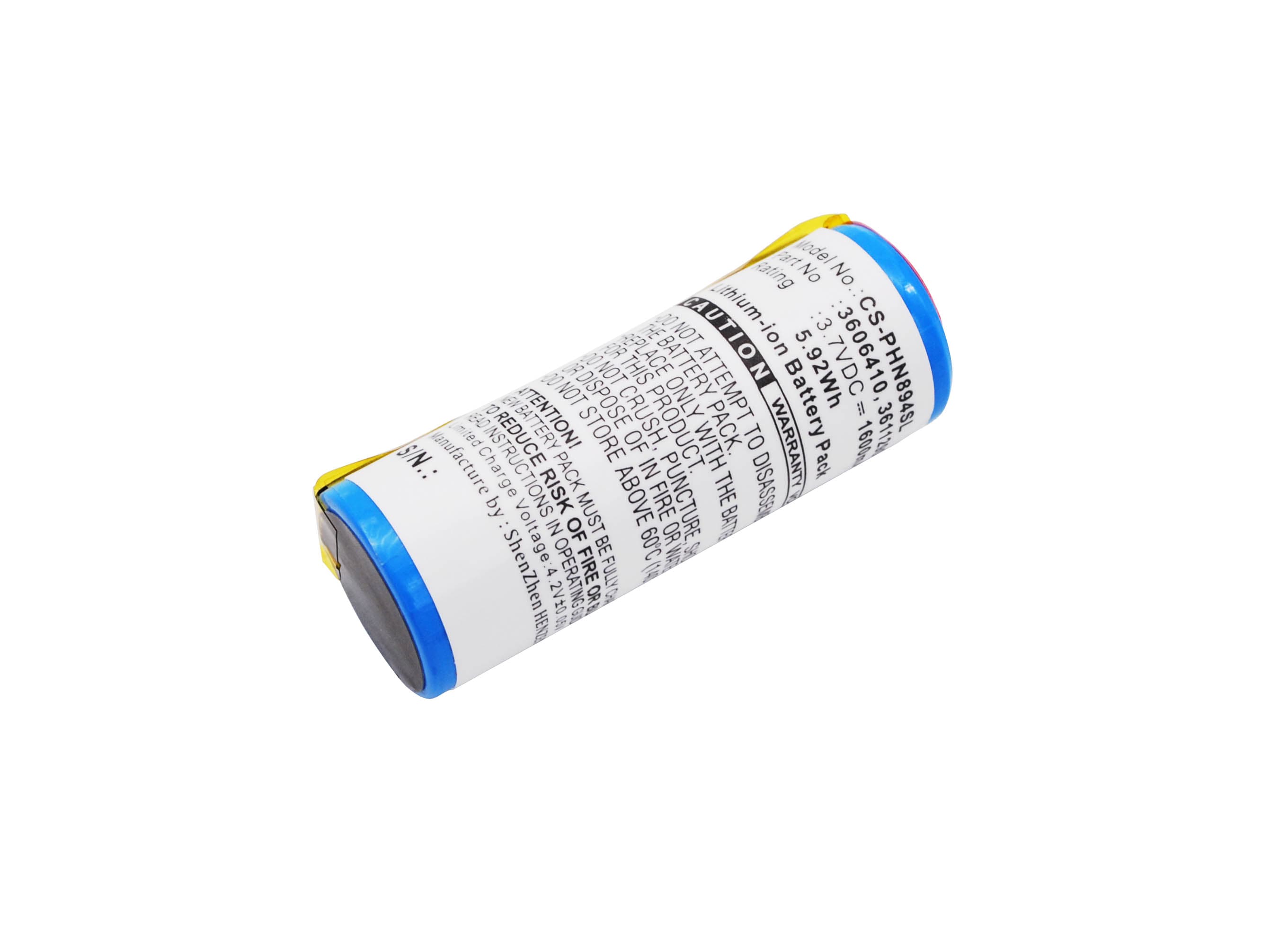 Batteri til barbermaskine til Philips 8892XL, HQ8894, 8894XL og andre.