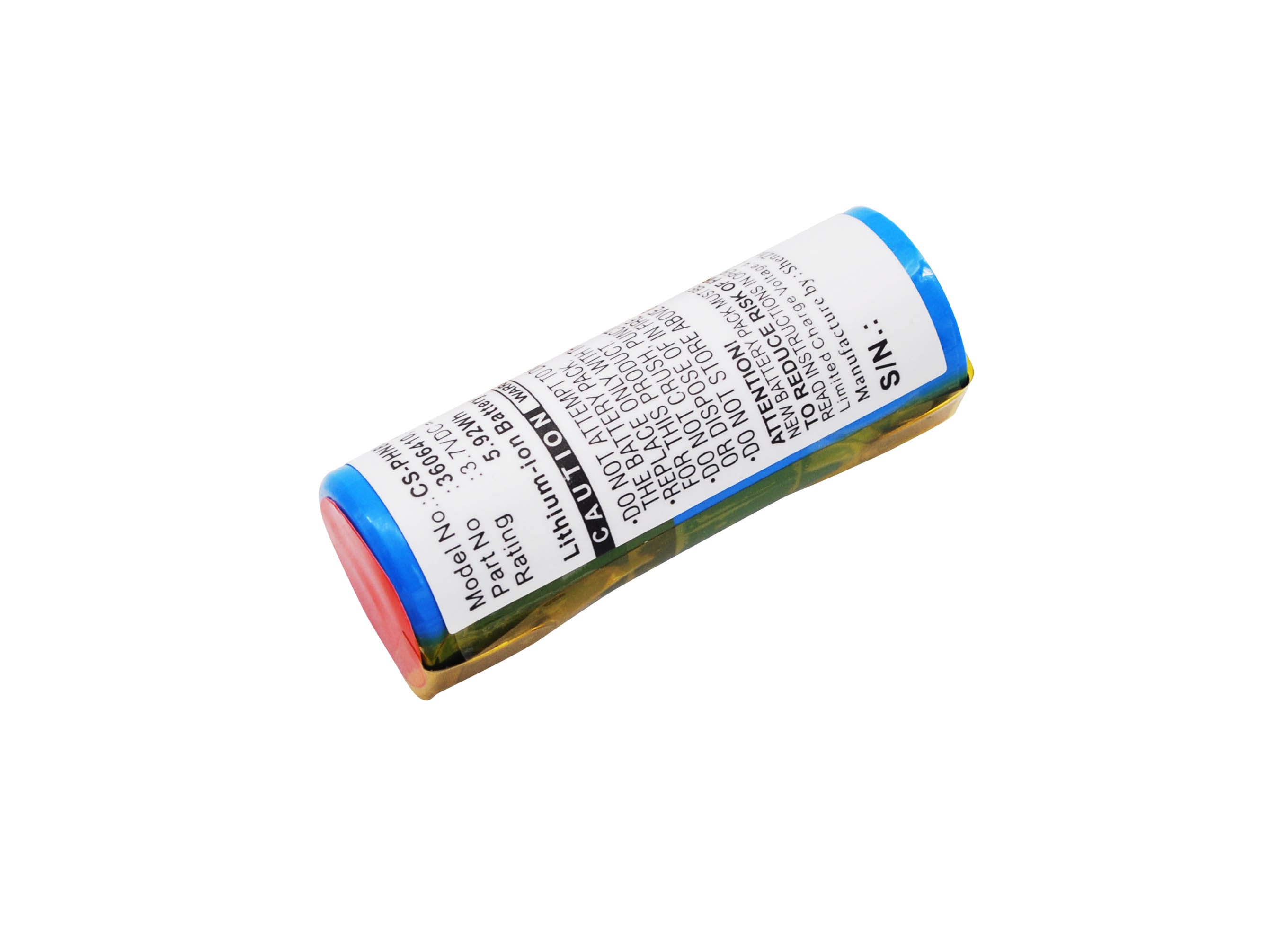 Batteri til barbermaskine til Philips 8892XL, HQ8894, 8894XL og andre.
