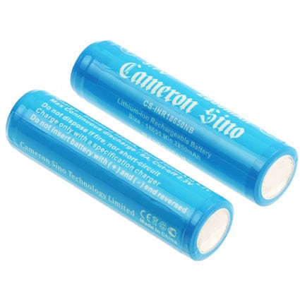 Batteri til 18650 til batterioplader 10440, 13450, 14430 osv.
