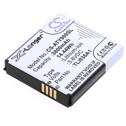 Batteri til Hotspot til Alcatel One Touch Link Y900, Y900NB, One Touch Link 4G+ og andre.