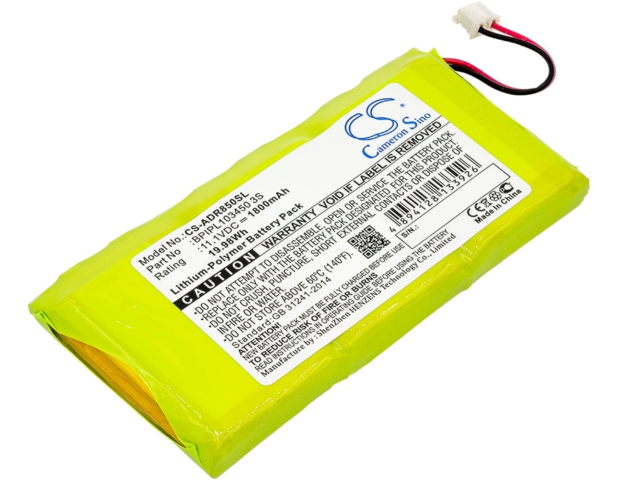 Batteri til DAB Digital til Albrecht DR 850, DR-850