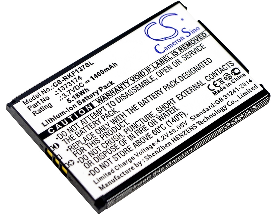 Batteri til hjemmesikkerhedskamera til Renkforce 1373174