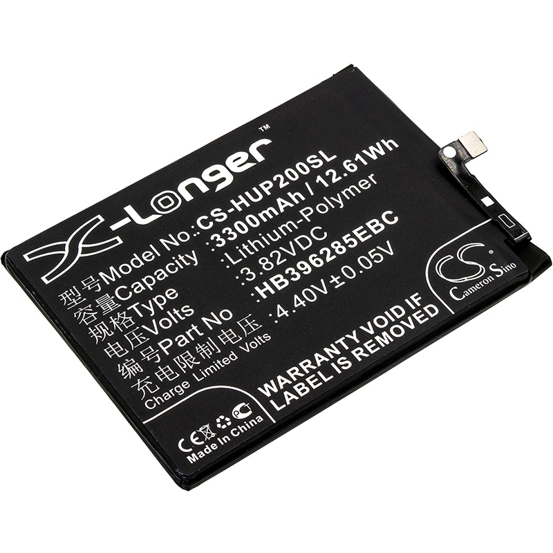 Batteri til SmartPhone, Mobil til Huawei P20, P20 Standard Edition og andre.