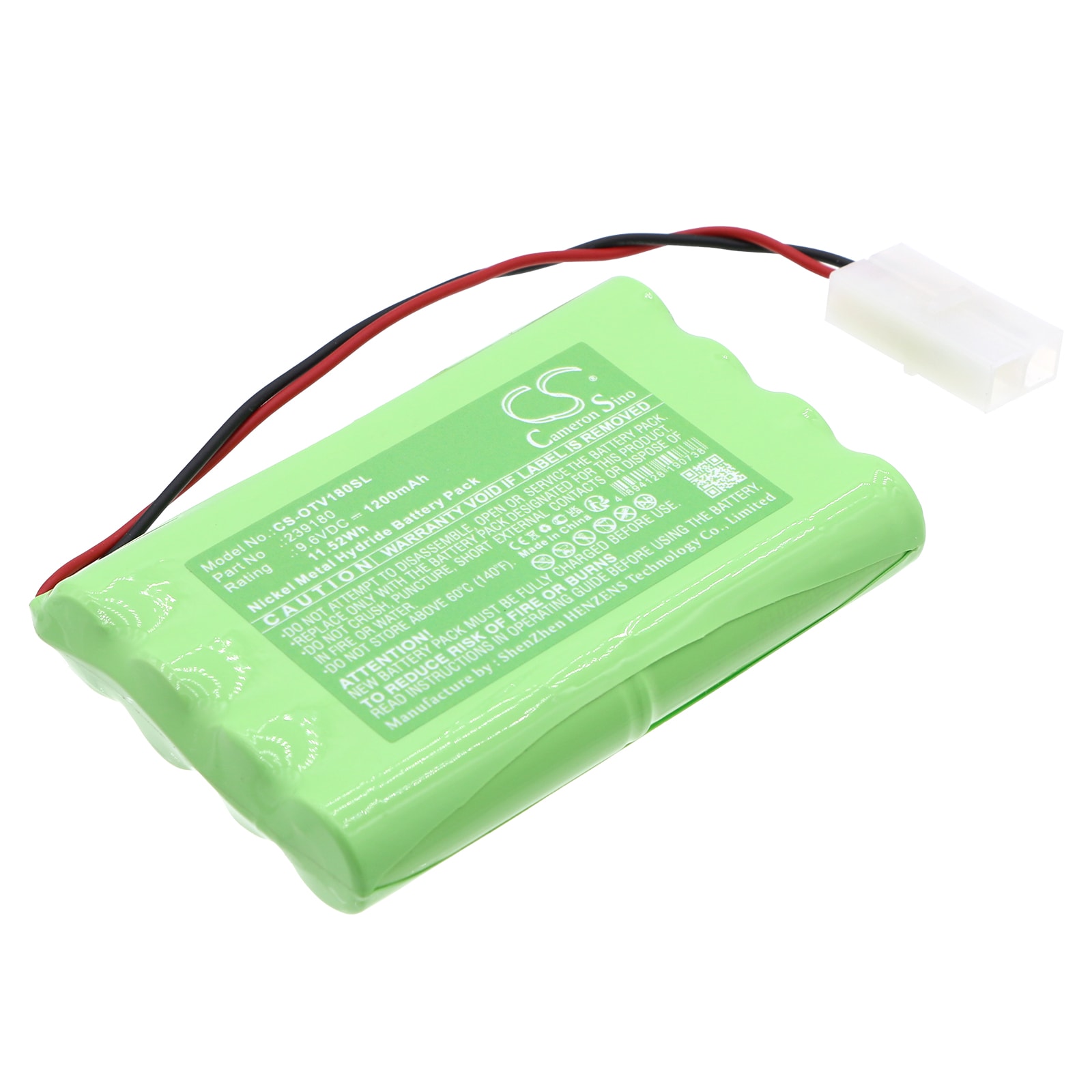 Batteri til diagnostisk scanner til OTC Genisys, Genisys EVO, Cornwell Tech/Force osv.
