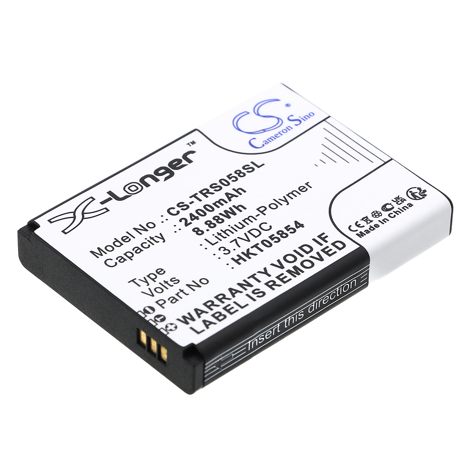 Batteri til satellittelefon til Thuraya SatSleeve, SatSleeve+, Satsleeve Hotspot