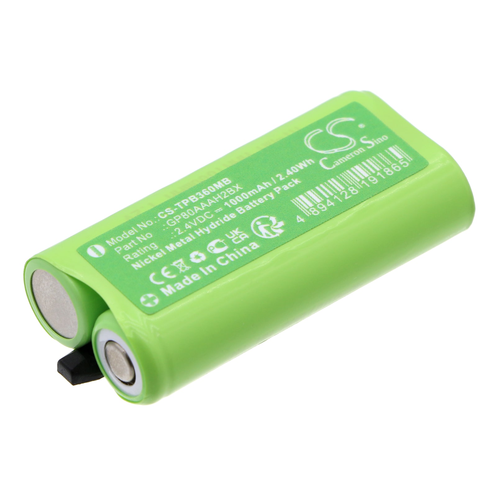 Batteri til BabyPhone til Topcom BabyTalker 3600, BabyTalker 3500 Nanny