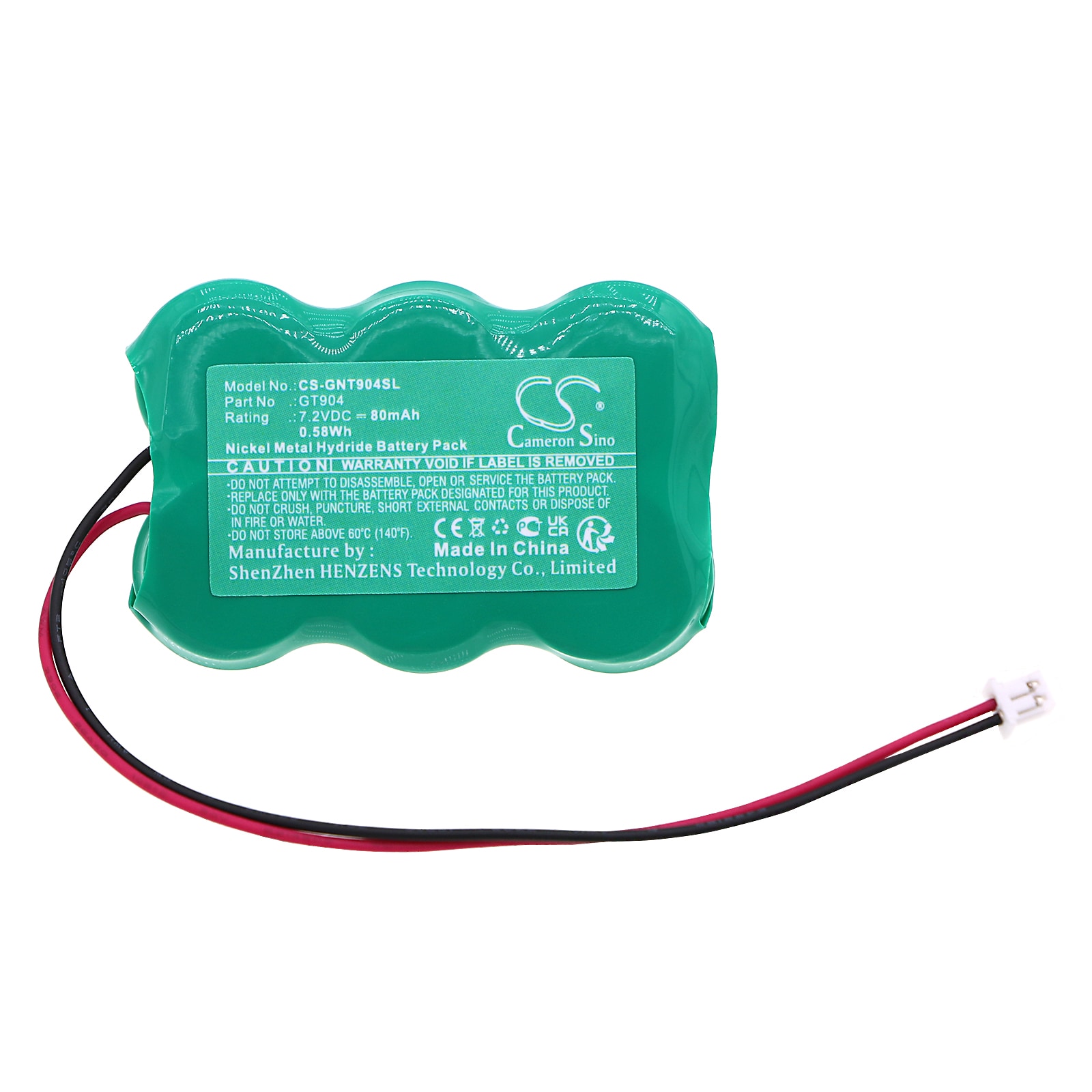 Batteri til sirenealarm til Getronic GT Auto Alarm Car Siren, 944 Siren, 945 Siren