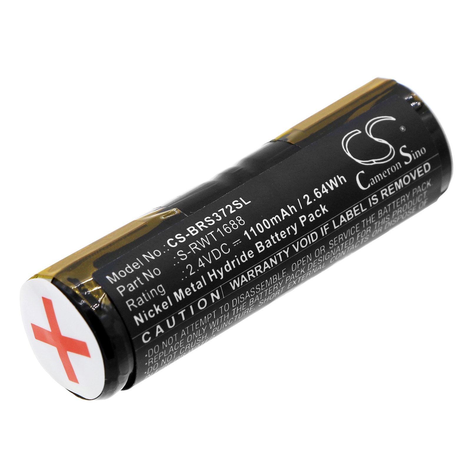 Batteri til tandbørste til Rowenta Dentasonic, Dentacontrol Duo, Dentacontrol 707 osv.