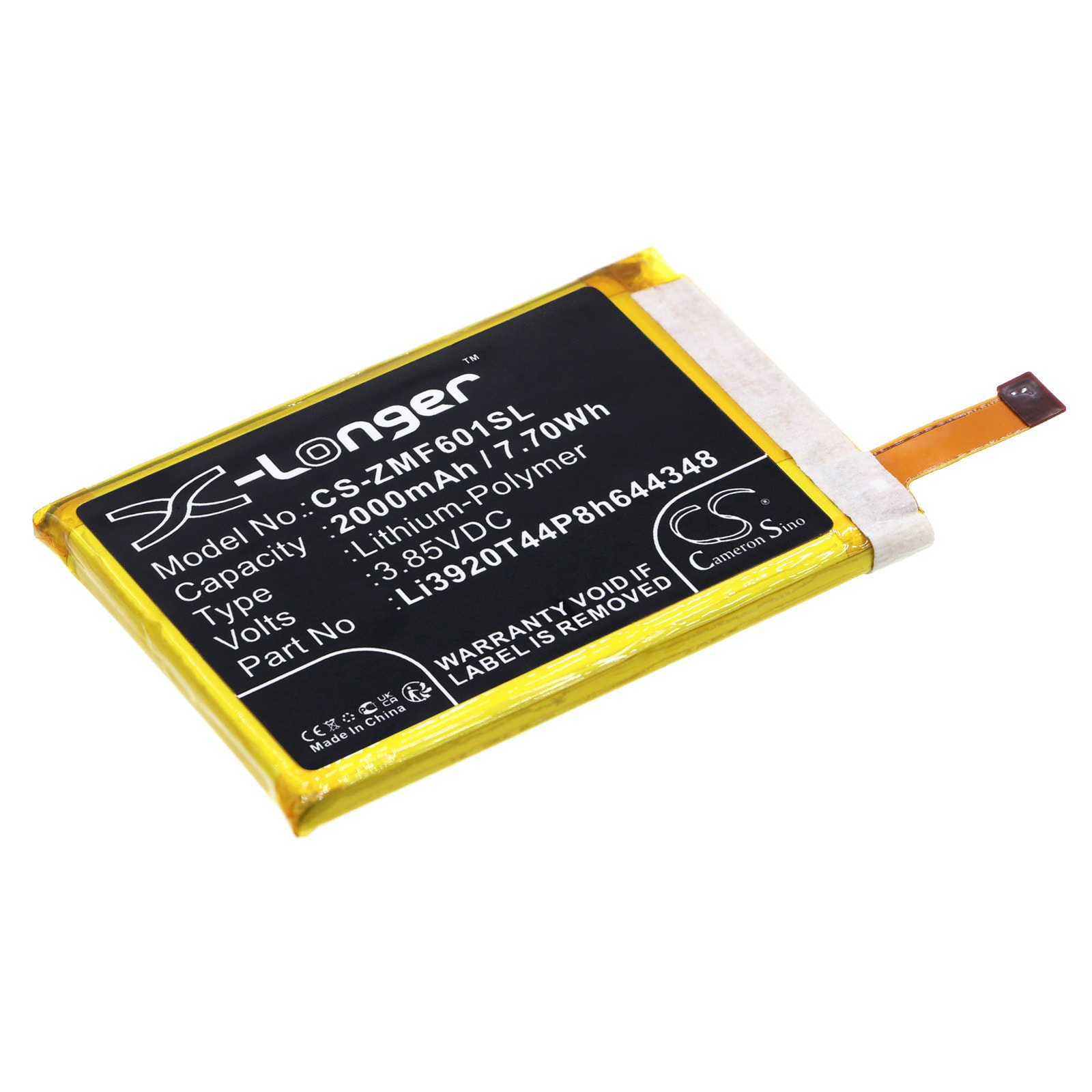 Batteri til hotspot til ZTE Pocket WiFi 601ZT, Pocket WiFi 801ZT
