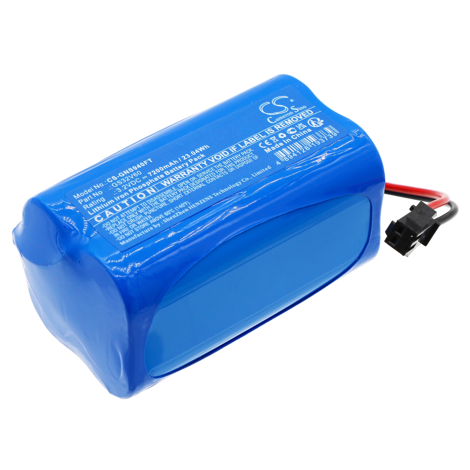 Batteri til solcellebatteri til Gama Sonic GS-94C-D