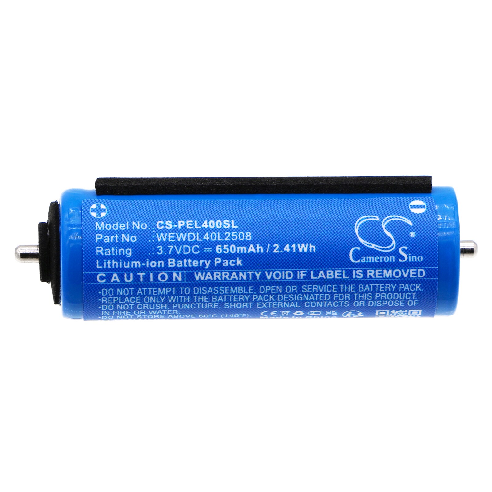 Batteri til barbermaskine til Panasonic EW-DL40, EW-DE92, EWDE92 osv.