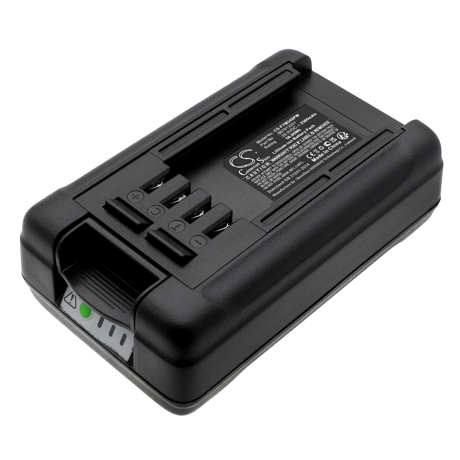 Batteri til plæneklippere til Flymo C-li 20v, K9652, EasiCut Cordless 20V Li og andre.