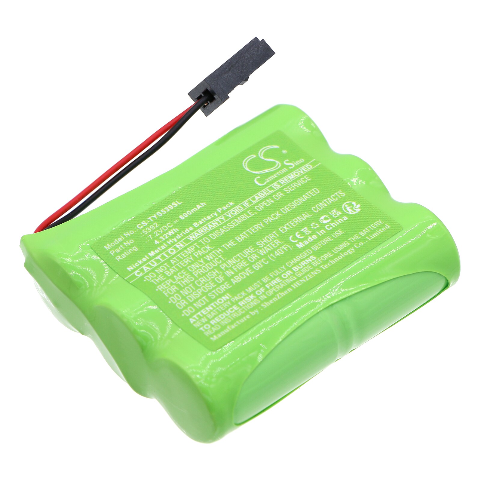 Batteri til sirenealarm til Toyota alarmlydgiver, 08192-44810, 08192-44811