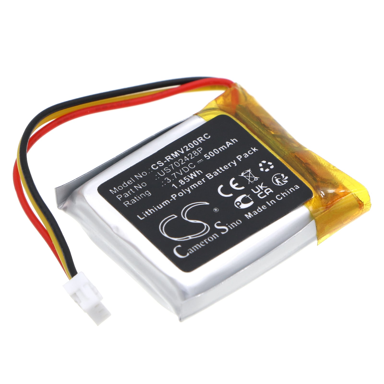 Batteri til tastatur, mus til RAZER Viper Ultimate, RC30-030501, Viper V2 Pro og andre.