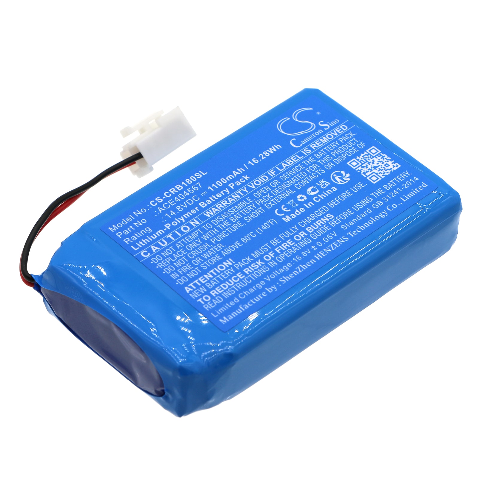 Batteri til smart home til Cobra 72M, 18M, 36M