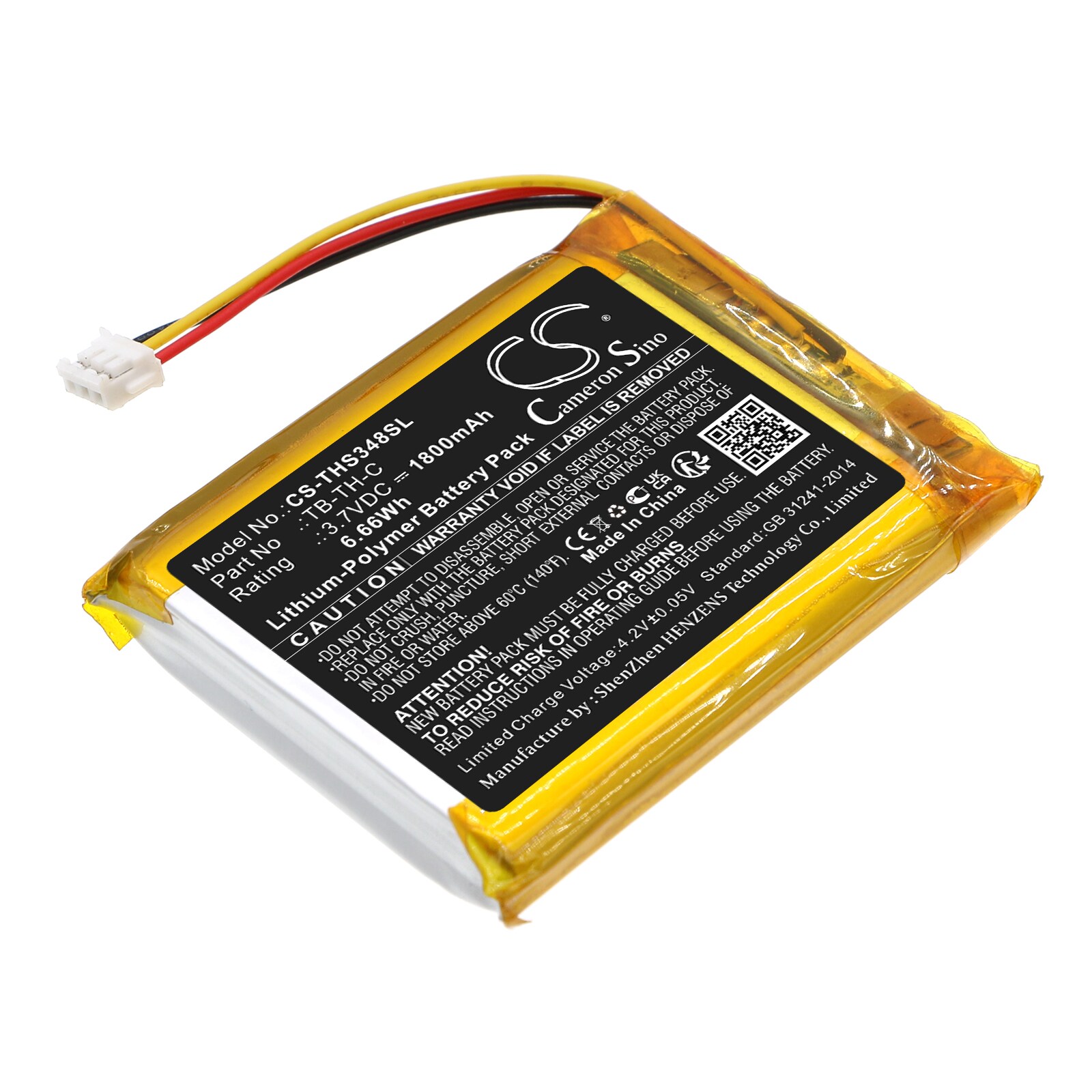 Batteri til personlig pleje til Therabody Smart Goggles