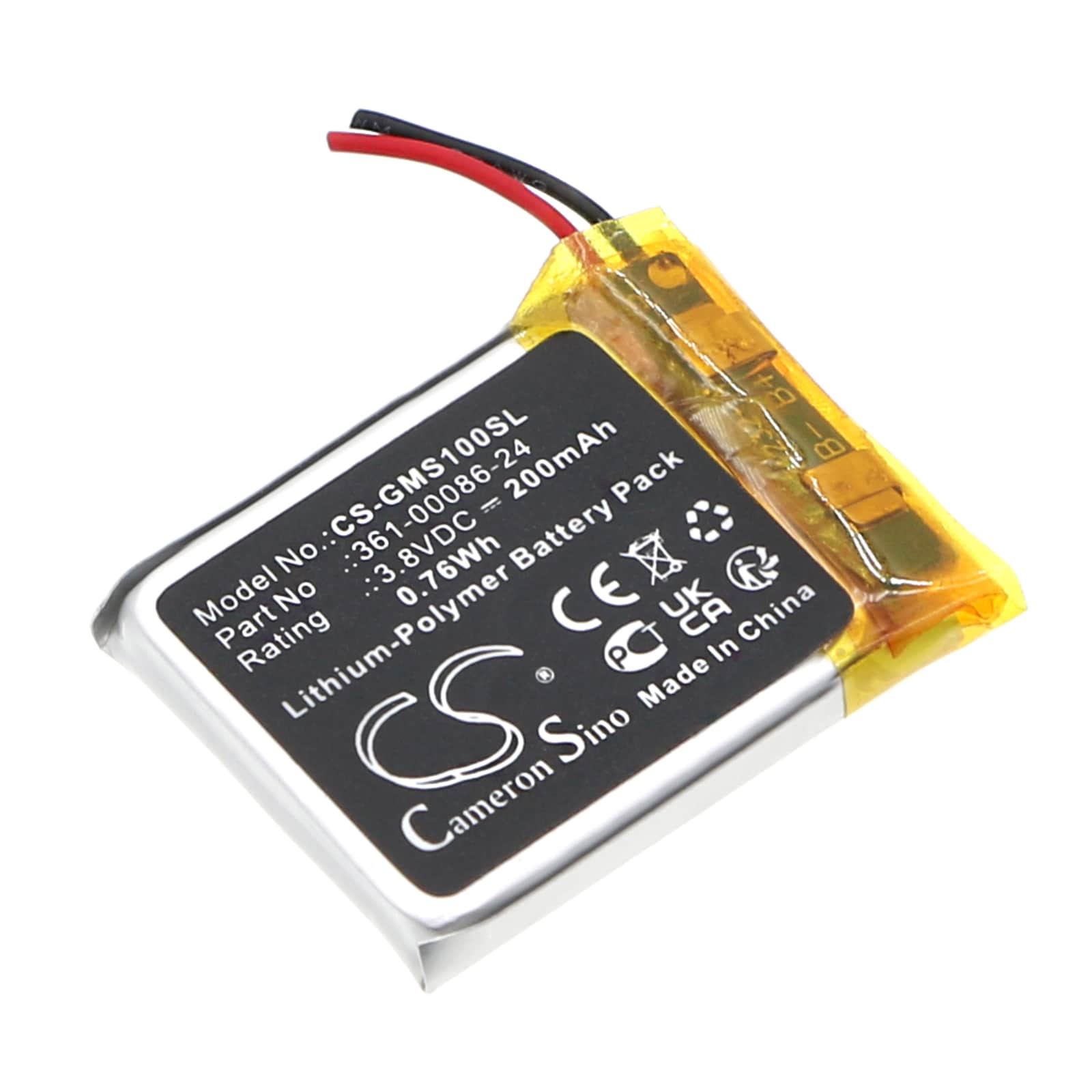 Batteri til smartwatch til Garmin Instinct Solar GPS