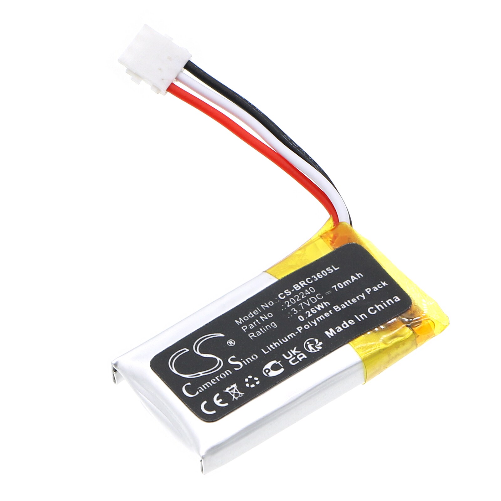 Batteri til dele til elektriske cykler til Bosch EB1310000E, LED Remote, BRC3600 og andre.