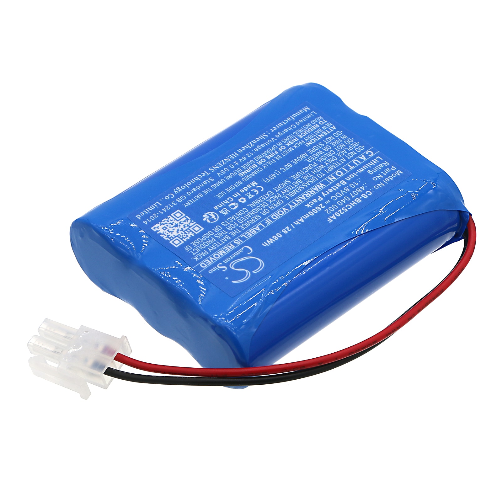 Batteri til smart home til Becker Hazard Control, HC520, P10-11-M19 osv.