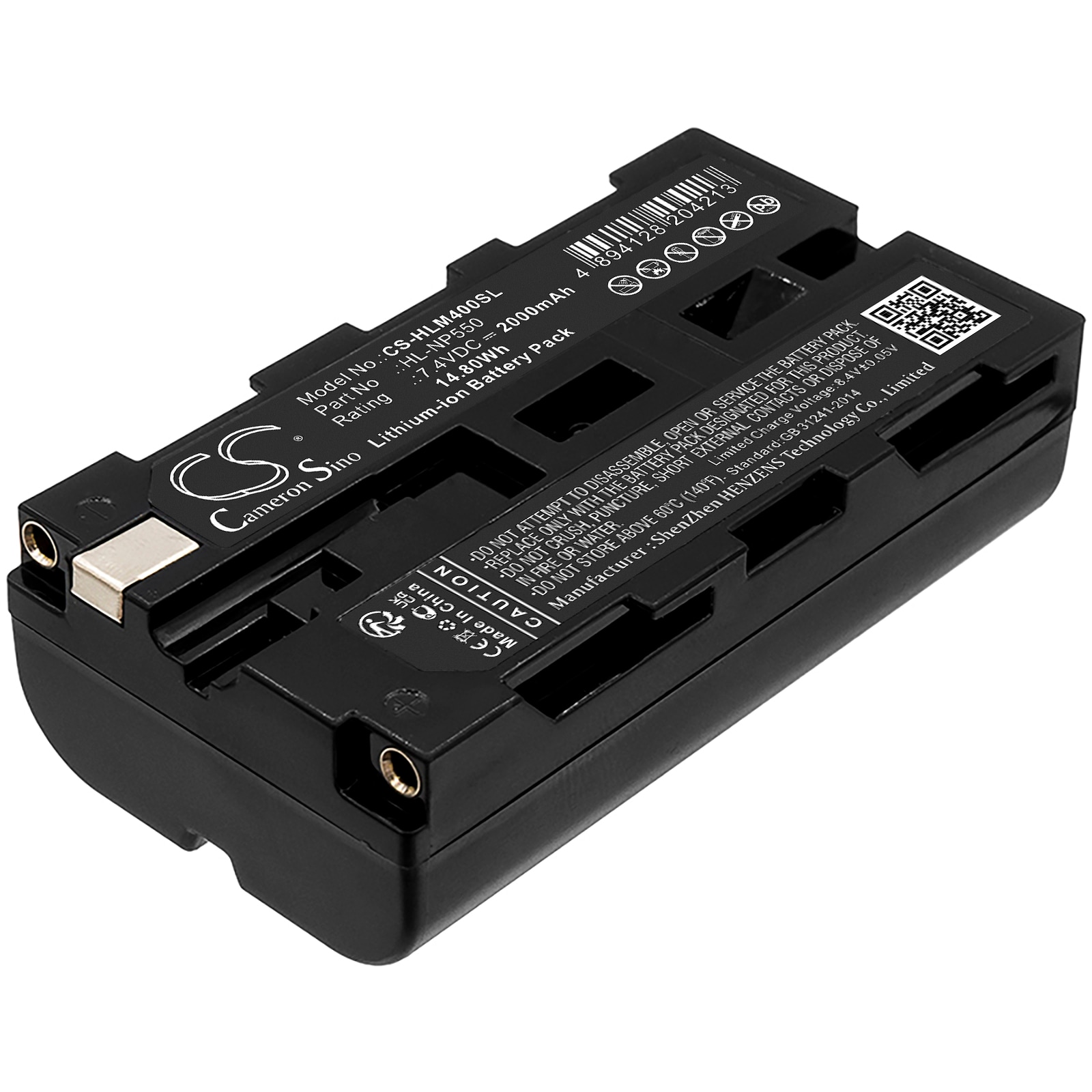 Batteri til sendere og modtagere til DJI SDR-transmission, RX DDR-transmission og andre