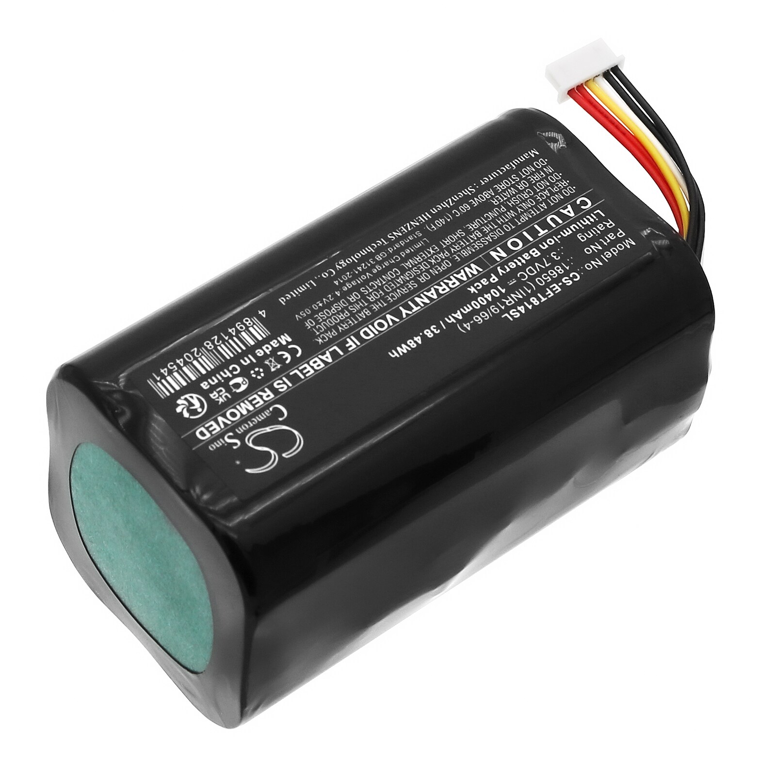 Batteri til Eufy Cam 2 Pro T8140R overvågningskamera / erstatningsbatteri 10400 mAh 3,7 V Li-ion