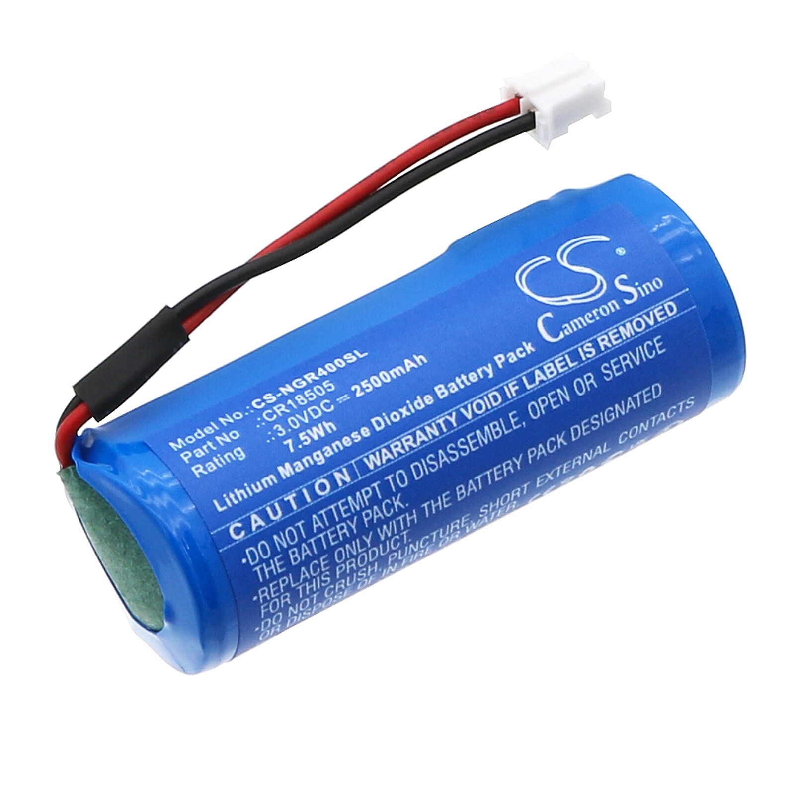 Batteri til automatisk skyllemiddel til NextCentury TR4-transceiveren